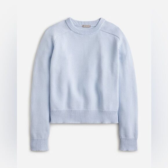 NWOT J. Crew Relaxed pullover sweater in light blue - Picture 6 of 10